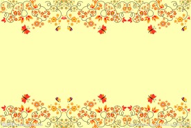 花纹 卡通 展板