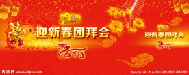 春节团拜会入场券