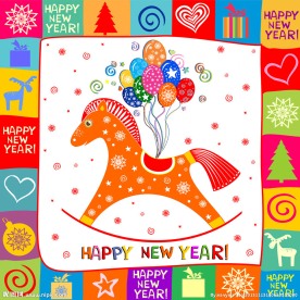 圣诞海报装饰背景