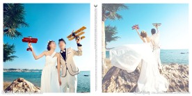 唯美婚纱模板阳光缢彩