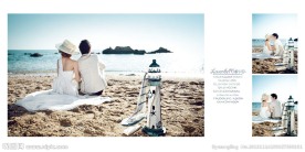 唯美婚纱模板阳光缢彩