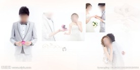 最新唯美婚纱模板