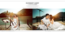 最新唯美婚纱模板