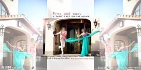 最新唯美婚纱模板