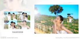 最新唯美婚纱模板