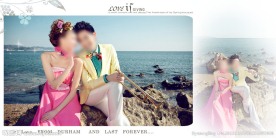 最新唯美婚纱模板