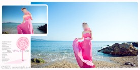 最新唯美婚纱模板