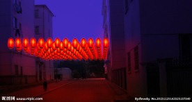 彩灯 亮化 灯笼