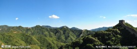蓝天 长城