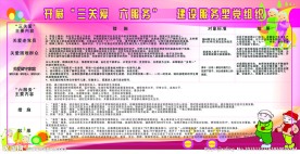 老年服务中心展板