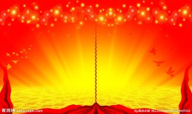 喜庆底图