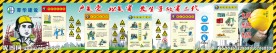 建筑工地安全宣传展板