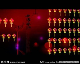 春节灯笼视频素材