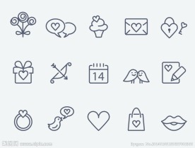 情人节图标