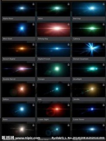 炫彩光晕效果PS滤镜