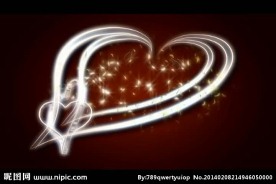 婚礼视频素材 心