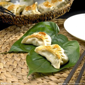 香煎锅饺