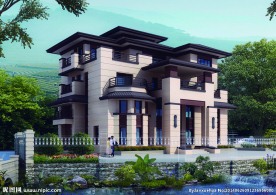 别墅建筑景观设计