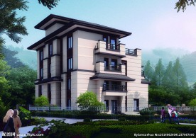 别墅建筑景观设计