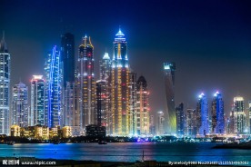 迪拜夜景