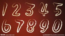 漂亮的发光火花艺术数