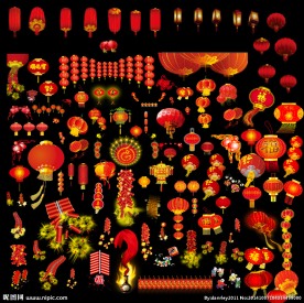 2015最新最全灯笼素材