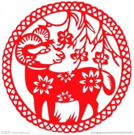 羊年剪纸