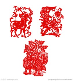 羊年剪纸