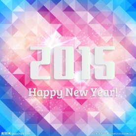 炫彩2015新年背景