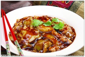 肉片烧茄子