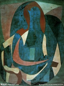 抽象油画