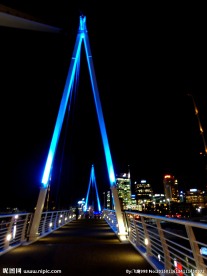 奥克兰城市夜景