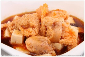 鱼籽豆腐