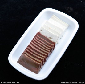 鸭血豆腐拼 火锅