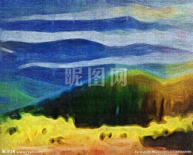 风景抽象画 装饰画 无框画