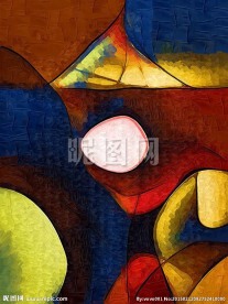 抽象画 油画 装饰画