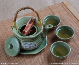 鲜虾茶饮汤