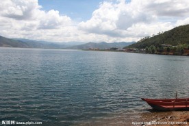 泸沽湖风光