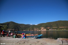 泸沽湖风光