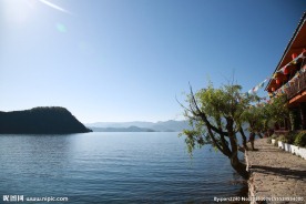 泸沽湖风光