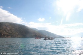 泸沽湖风光