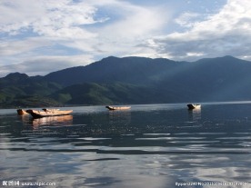 泸沽湖风光