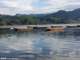 泸沽湖风光