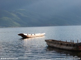 泸沽湖风光