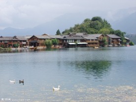 泸沽湖风光