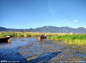 泸沽湖风光