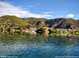 泸沽湖风光