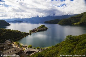 泸沽湖风光