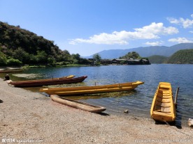 泸沽湖风光