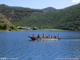 泸沽湖风光